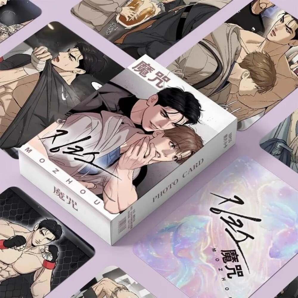 New Korean Comic Set Magic Spell Laser Lomo Card Manga Characters 3 Inches Photo